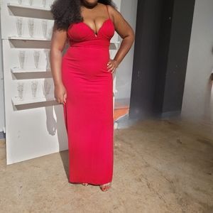 Lady In Red dress